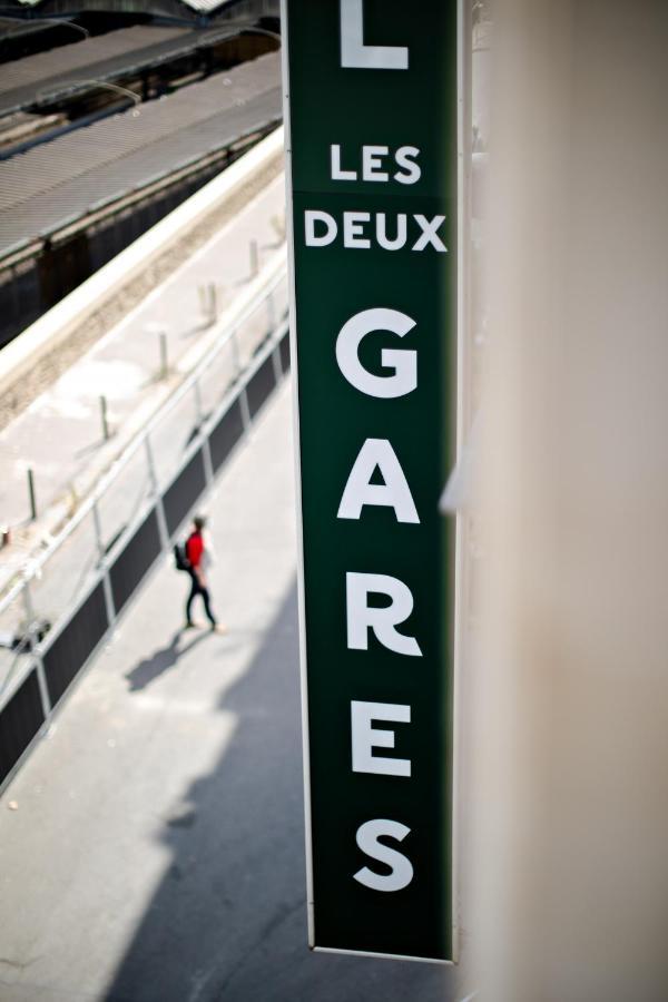 Hotel Les Deux Gares Paris Exteriör bild
