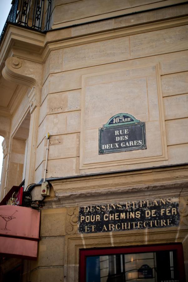 Hotel Les Deux Gares Paris Exteriör bild