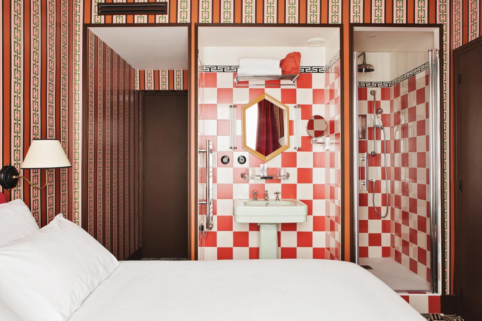 Hotel Les Deux Gares Paris Rum bild