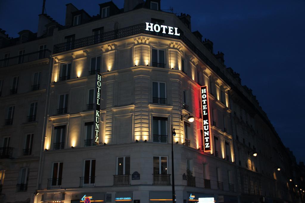 Hotel Les Deux Gares Paris Exteriör bild