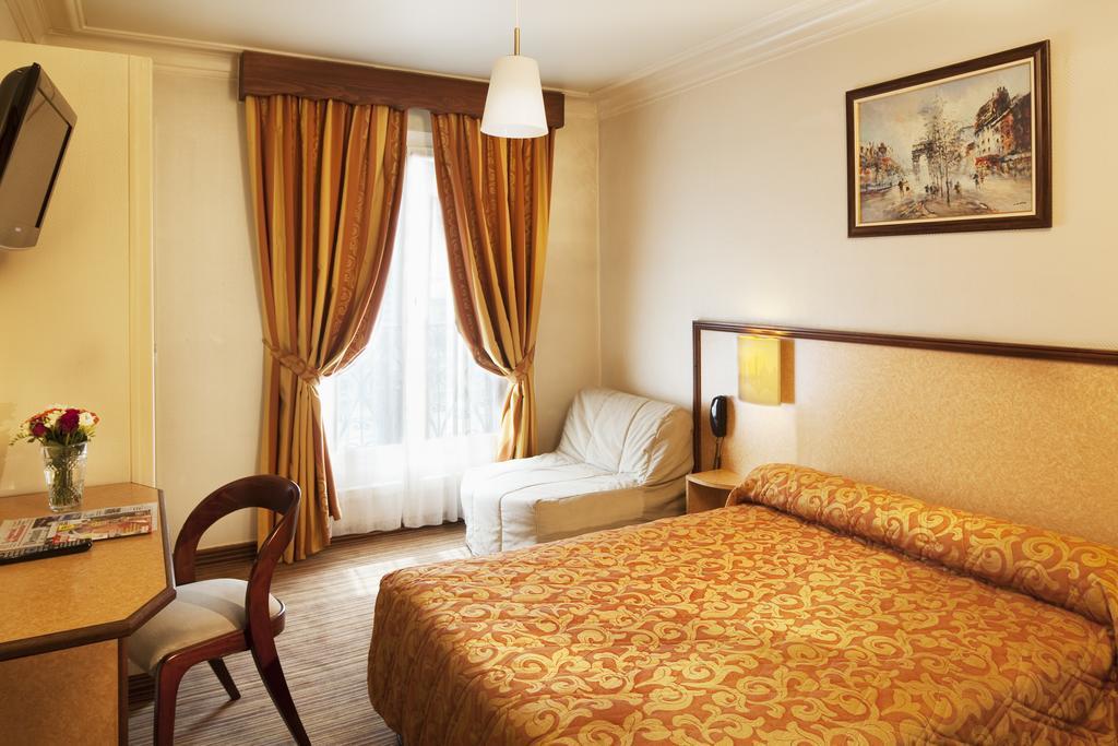 Hotel Les Deux Gares Paris Rum bild