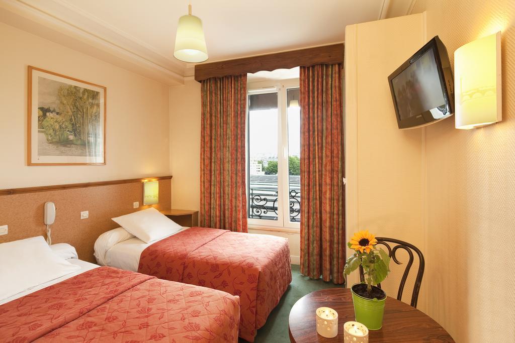 Hotel Les Deux Gares Paris Rum bild