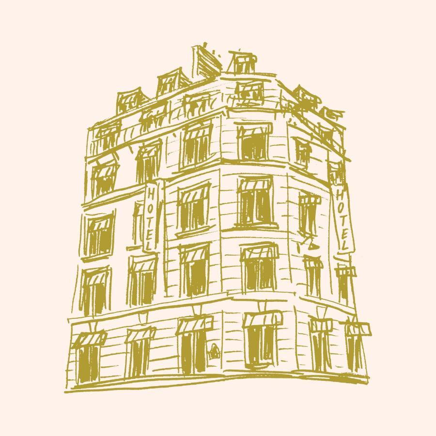 Hotel Les Deux Gares Paris Exteriör bild
